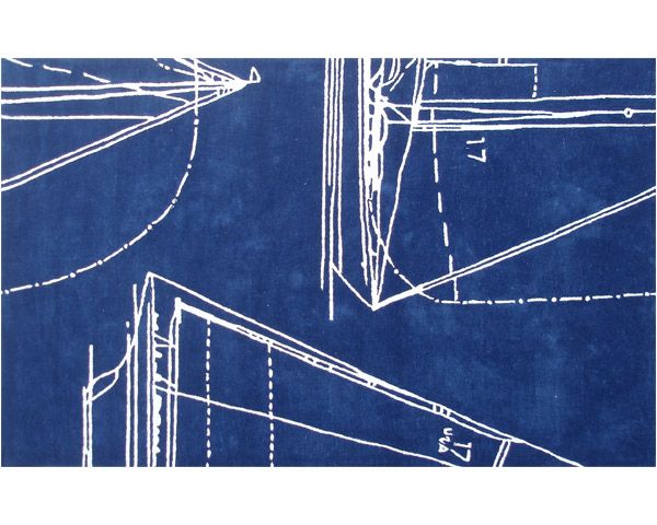 Sail Away Rug in Blue by Rug Market