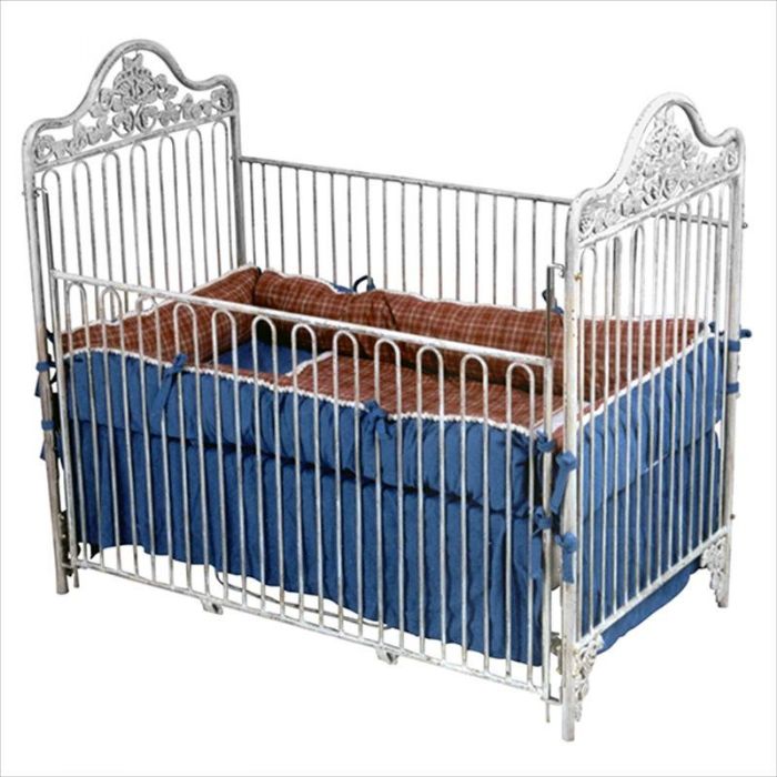 Victorian Garden Iron Crib by Corsican