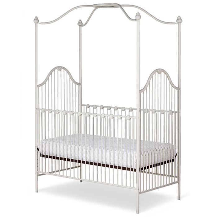 Fleur De Lis Arch Canopy Crib by Corsican