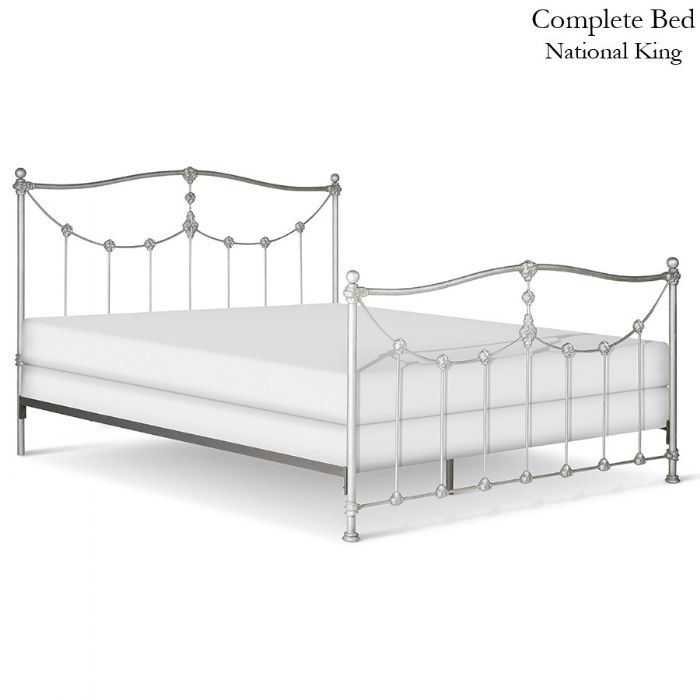 Standard Bed w/ Floral Accents by Corsican