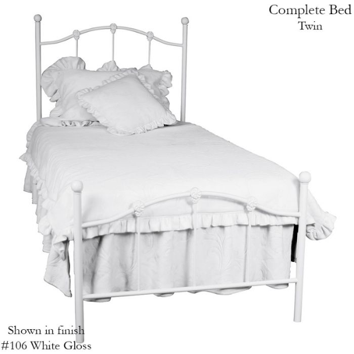 Morgan Bed w/ Fleur De Lis Details by Corsican