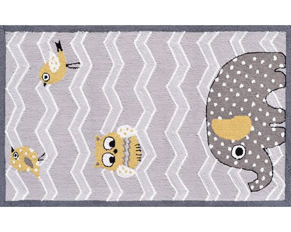 Elephant & Bird Rug by Rug Market