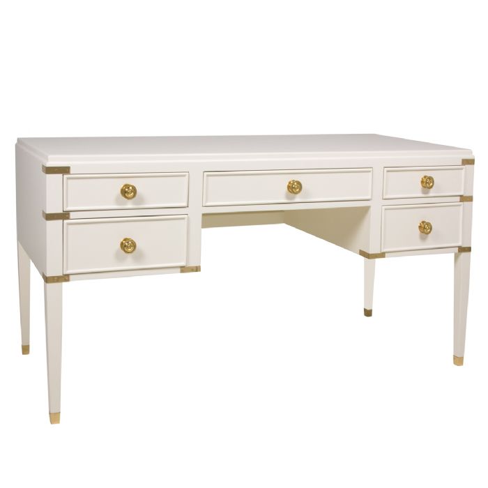 Gramercy Desk in Antico White by AFK Art For Kids