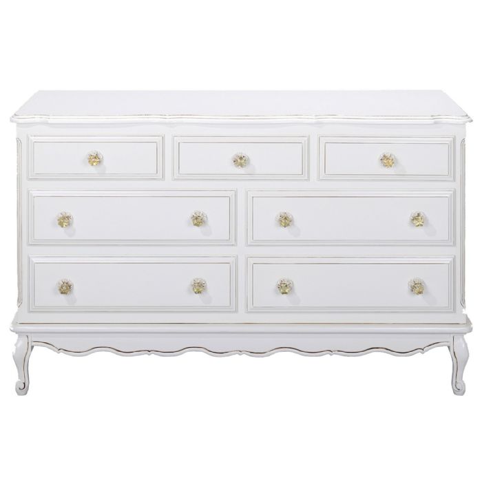 French Dresser in Patina with Floret Knobs by AFK Art For Kids