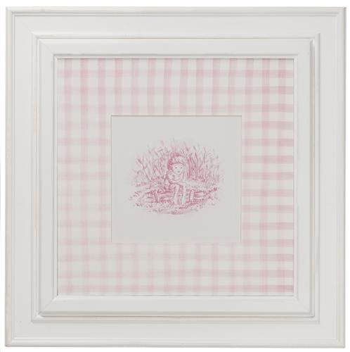 Toile Collection- Girl Sitting Print by AFK Art For Kids