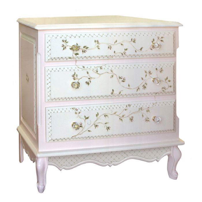 French Chest with Floral Vines by AFK Art For Kids