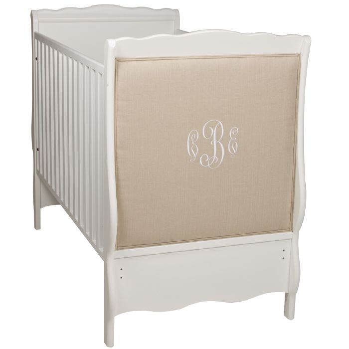 Cottage Crib Upholstered by AFK Art For Kids