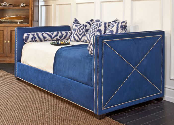 Harrison Day Bed in Arizona Indigo by AFK Art For Kids