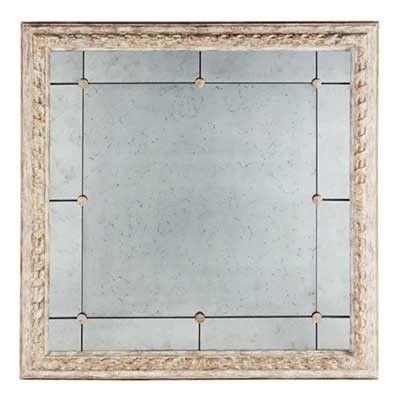 Bilzen Mirror in Bright Gold by Aidan Gray