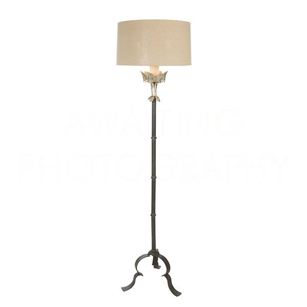 Marshal Floor Lamp in Silver by Aidan Gray