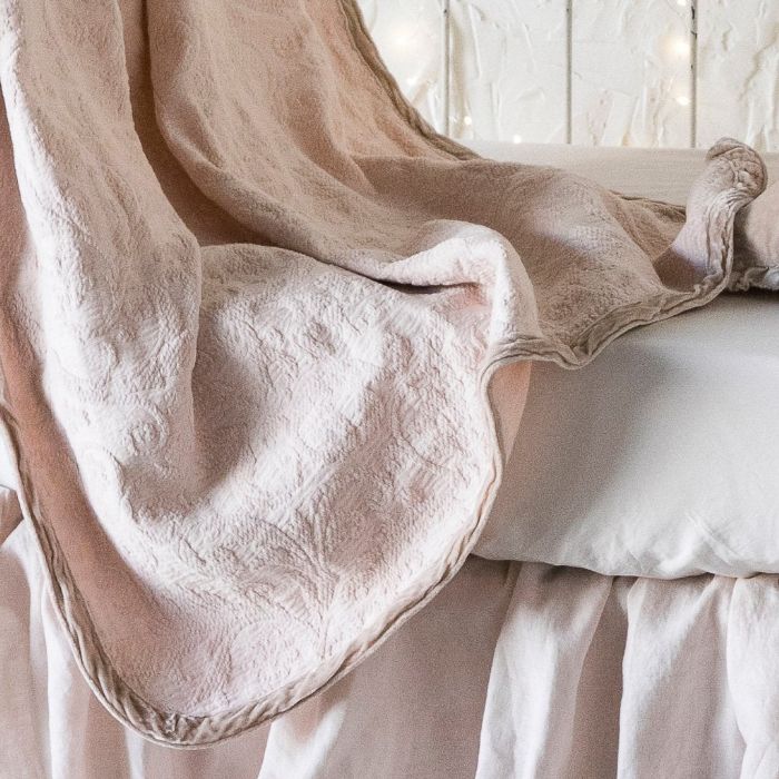 Baby Blanket in Adele by Bella Notte Linens