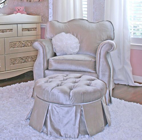 Empire Glider in Aspen Velvet by Angel Song