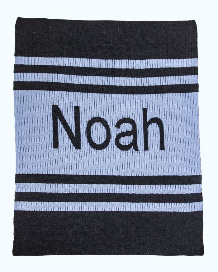 Pin Stripes Blanket by Butterscotch Blankees