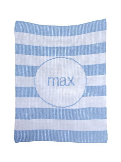 Modern Stripe Blanket by Butterscotch Blankees