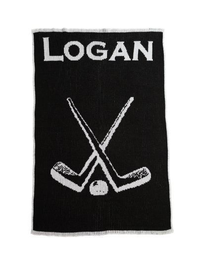 Hockey Blanket by Butterscotch Blankees