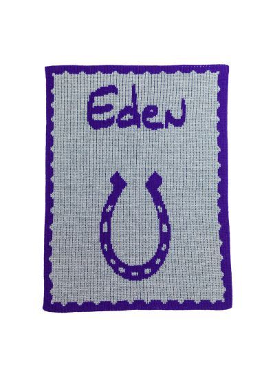 Horseshoe Blanket by Butterscotch Blankees