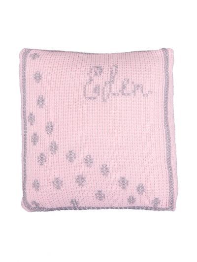 Metallic Sprinkled Dots Pillow by Butterscotch Blankees