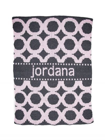 Modern Circles Blanket by Butterscotch Blankees