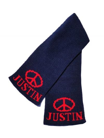 Peace Scarf by Butterscotch Blankees