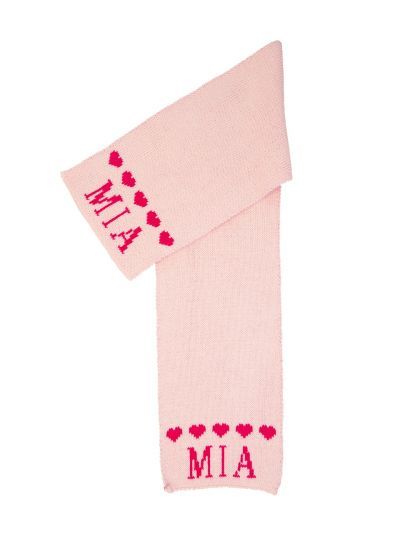 String of Hearts Scarf by Butterscotch Blankees