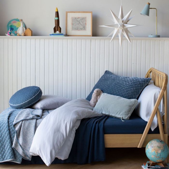 Petit Bella Bedding in Little Boy Blues by Bella Notte Linens