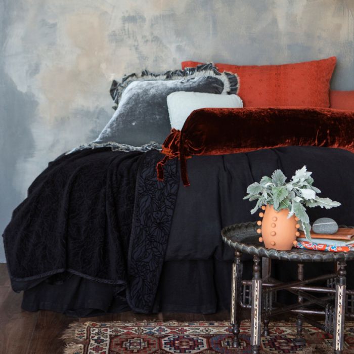 The Flutter By Bed Bella Notte Linens Bedding by Bella Notte Linens