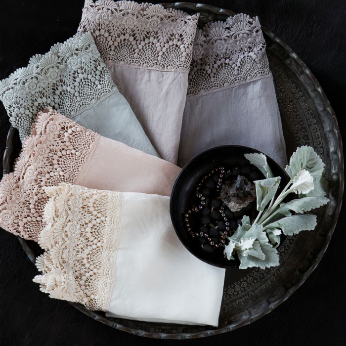 Mattine Guest Towels Bella Notte Linens by Bella Notte Linens