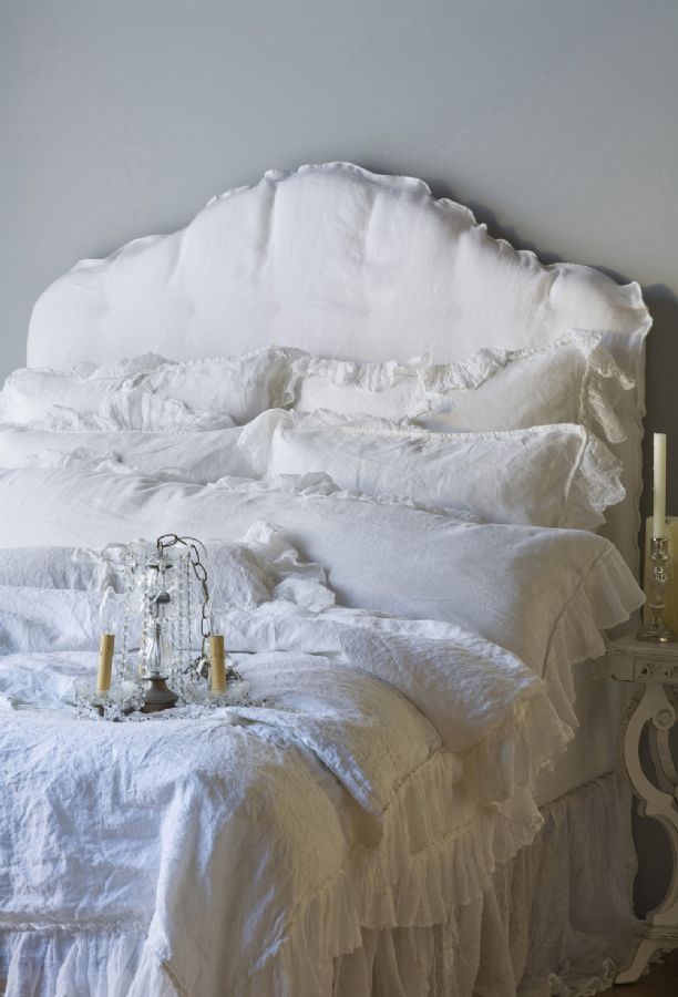 Linen Whisper in White Bella Notte Linens Bedding by Bella Notte Linens
