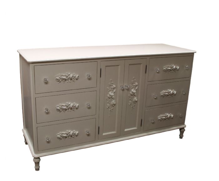 Bella Rosa Dresser - Extra Long by CC Custom Furniture