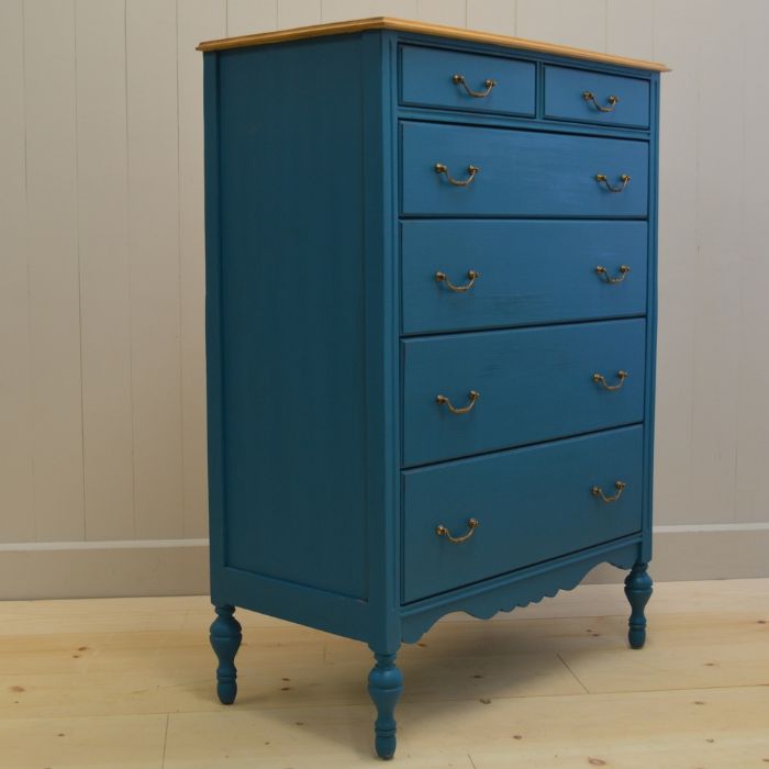 Eloise Tall Dresser by English Farmhouse Furniture