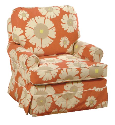 Belle Swivel Glider by Cottage Slipcovered