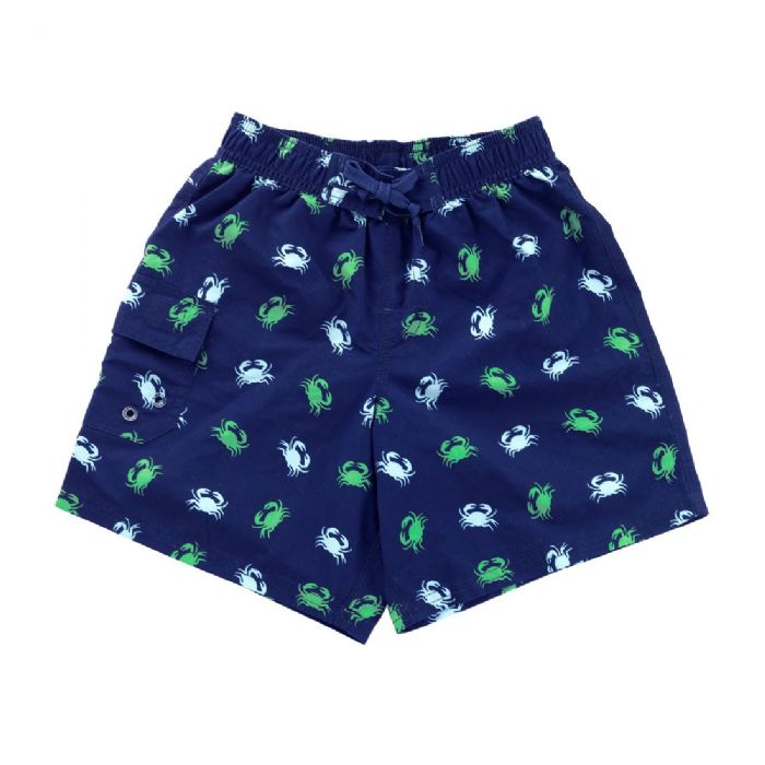 Swin Trunks in Getting' Crabby by Monogram Boutique