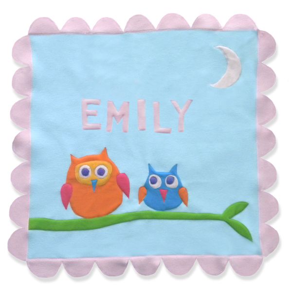 Hoot Hoot Owl Blanket by Little Moonjumper