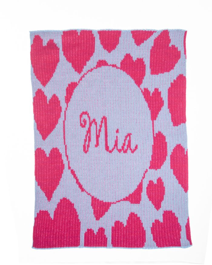 Heavenly Hearts Blanket by Butterscotch Blankees