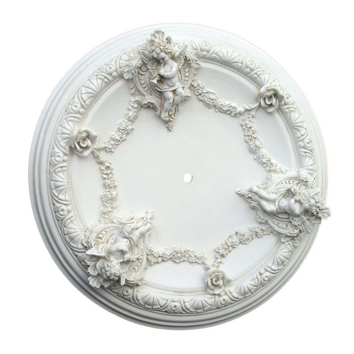 Cherub Ceiling Medallion by I Lite 4 U