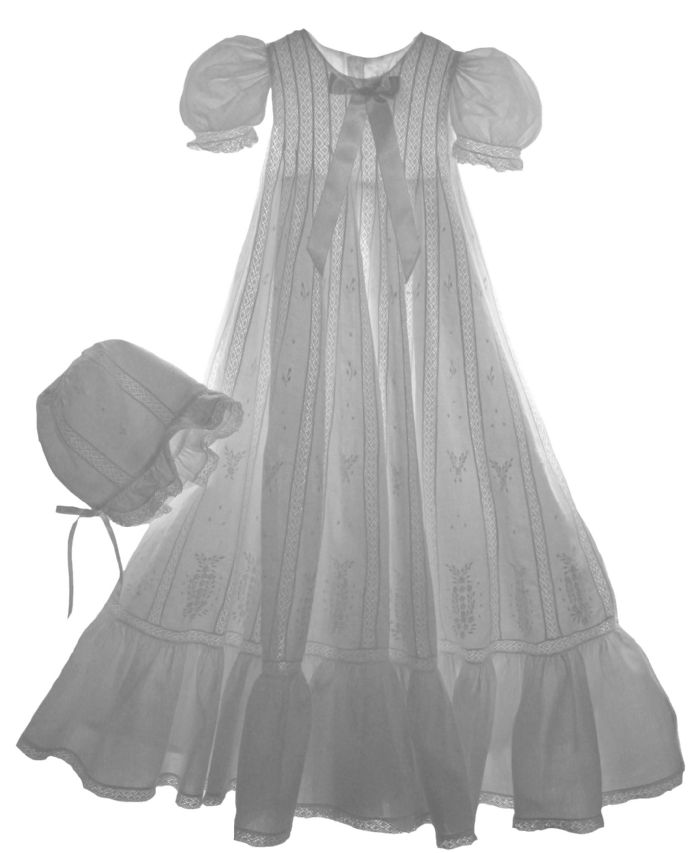 Cascade Christening Gown by Isabel Garreton