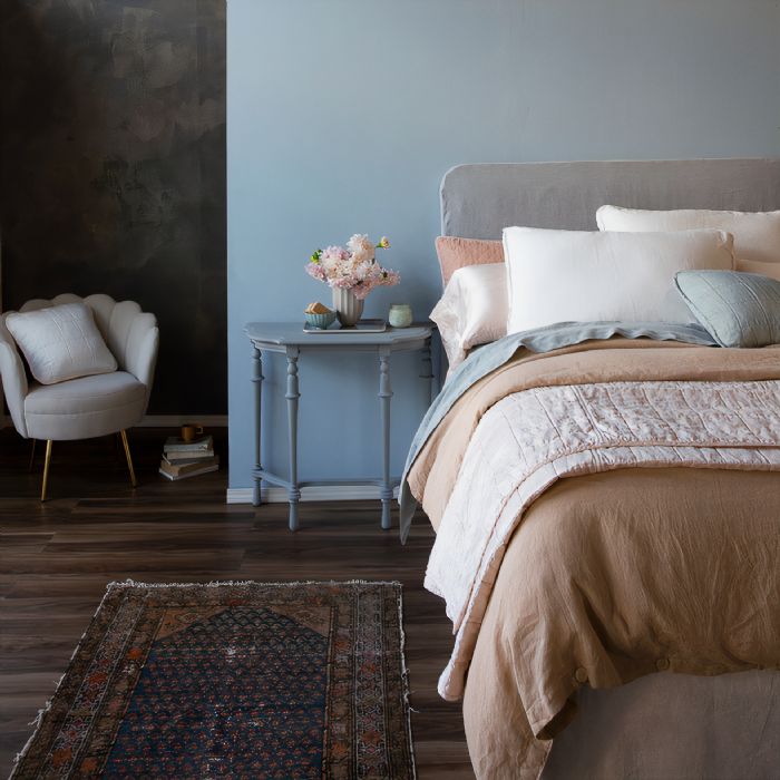 Natural, Pearl, Honeycomb & Eucalyptus Bed Bella Notte Linens Bedding by Bella Notte Linens