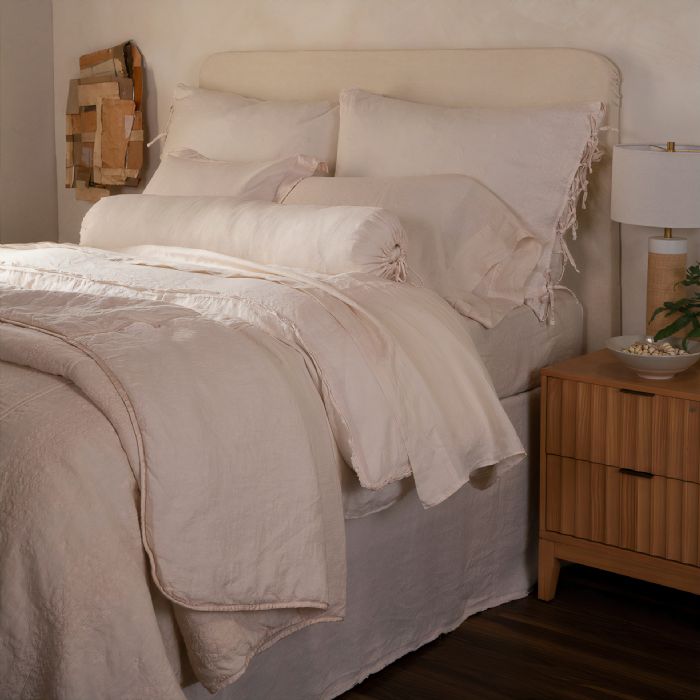 All in Natural Ines, Linen and Austin Bed Bella Notte Linens Bedding by Bella Notte Linens