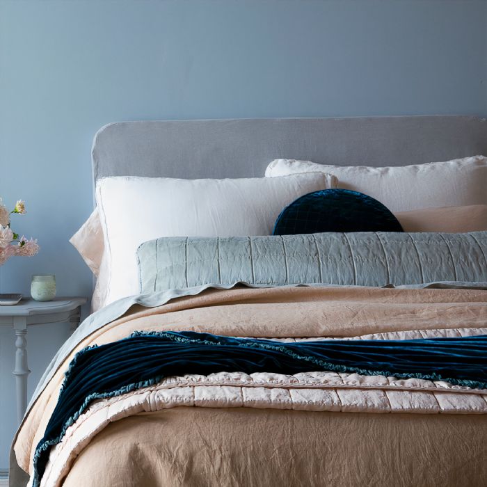 Natural, Pearl, Honeycomb, Eucalyptus & Cenote Bed Bella Notte Linens Bedding by Bella Notte Linens