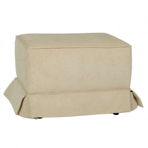Glider Ottoman With Short Skirt 8gs By Little Castle