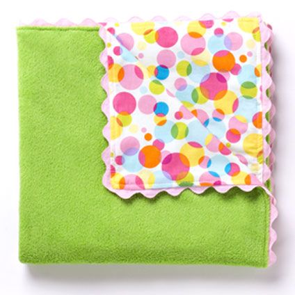 Bubblicious Flurr Blanket by Little Moonjumper