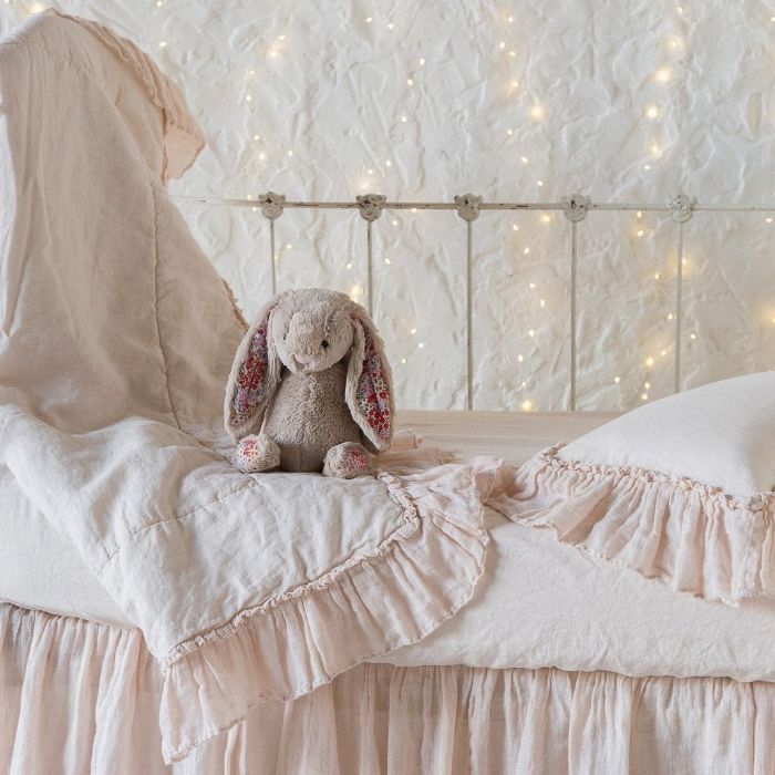 Linen Whisper Bella Notte Baby Bedding by Bella Notte Linens