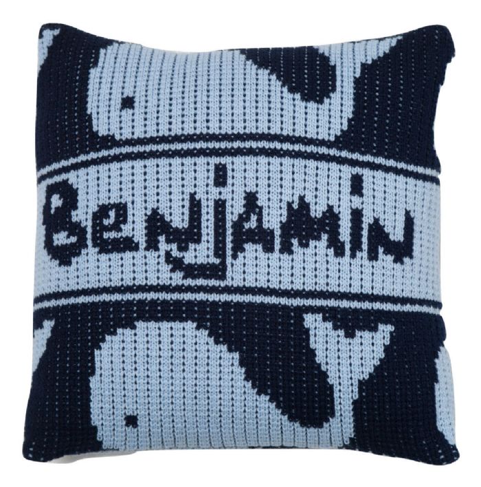 Many Whales Pillow by Butterscotch Blankees