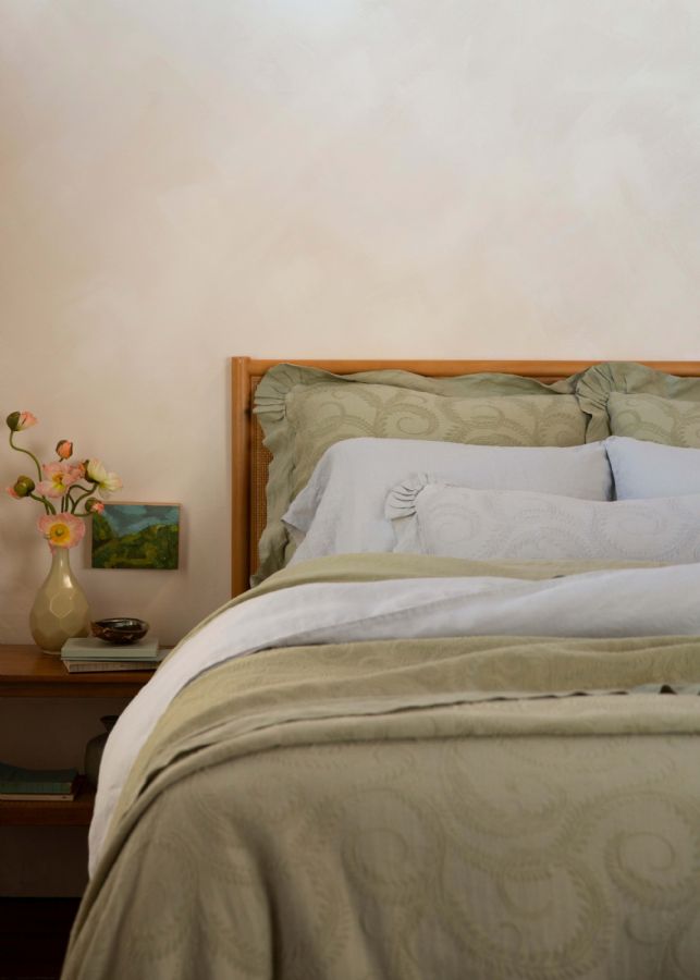 Marisette Mirage in Desert Sage Bella Notte Linens by Bella Notte Linens