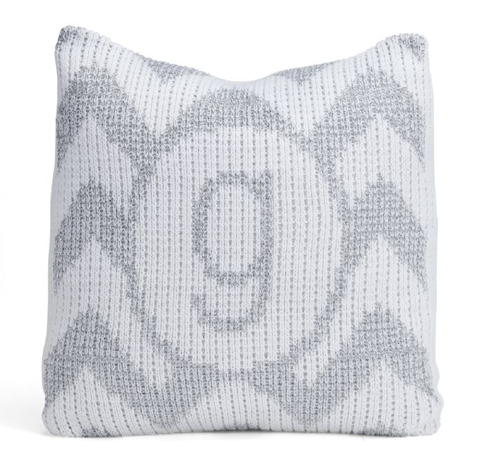Metallic Chevron Pillow by Butterscotch Blankees