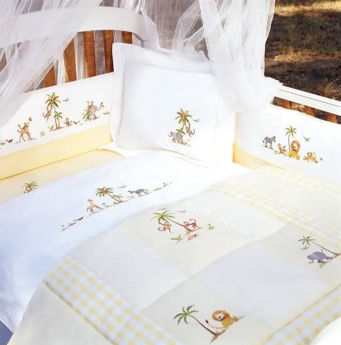 On Safari Baby Bedding in Yellow by Gordonsbury