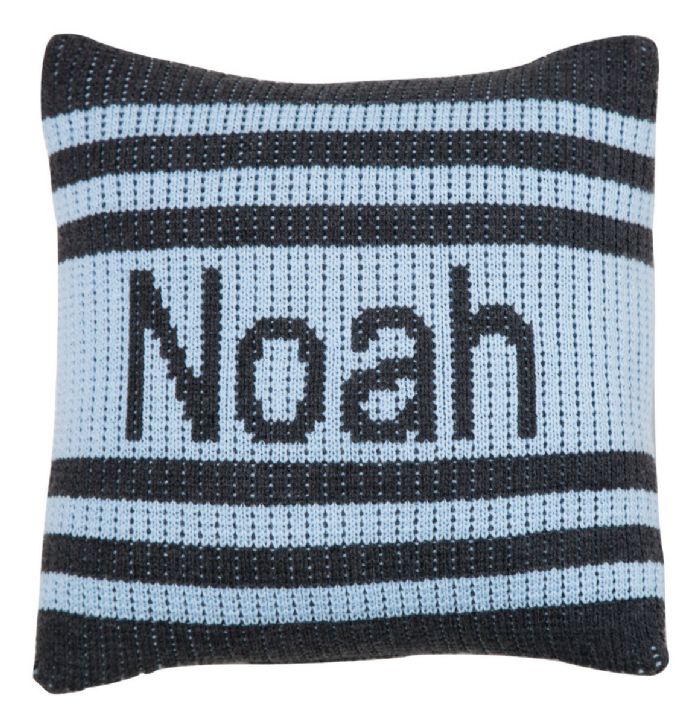 Pin Stripes Pillow by Butterscotch Blankees