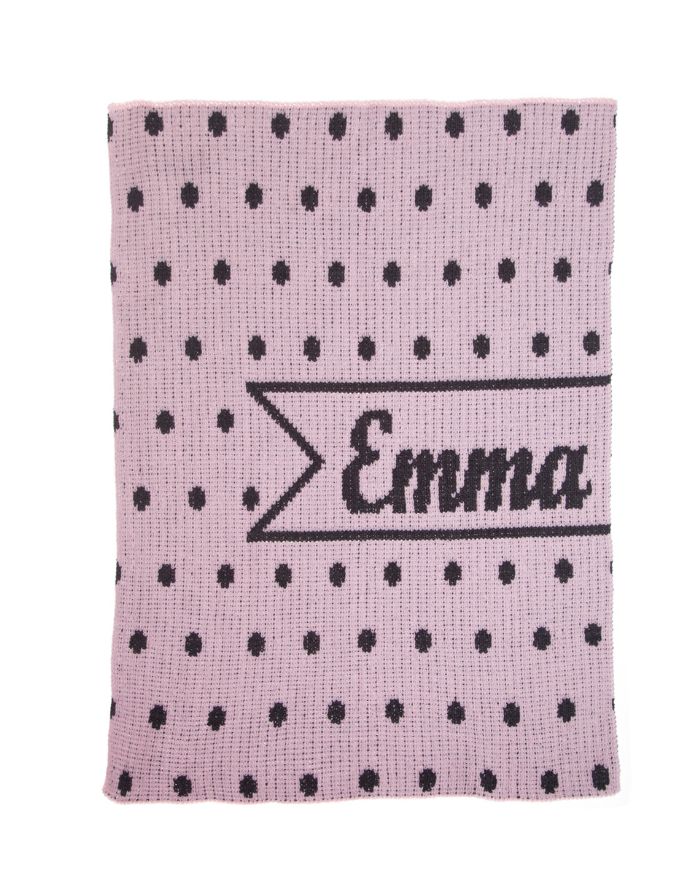 Pint Size Polka Dot Blanket by Butterscotch Blankees