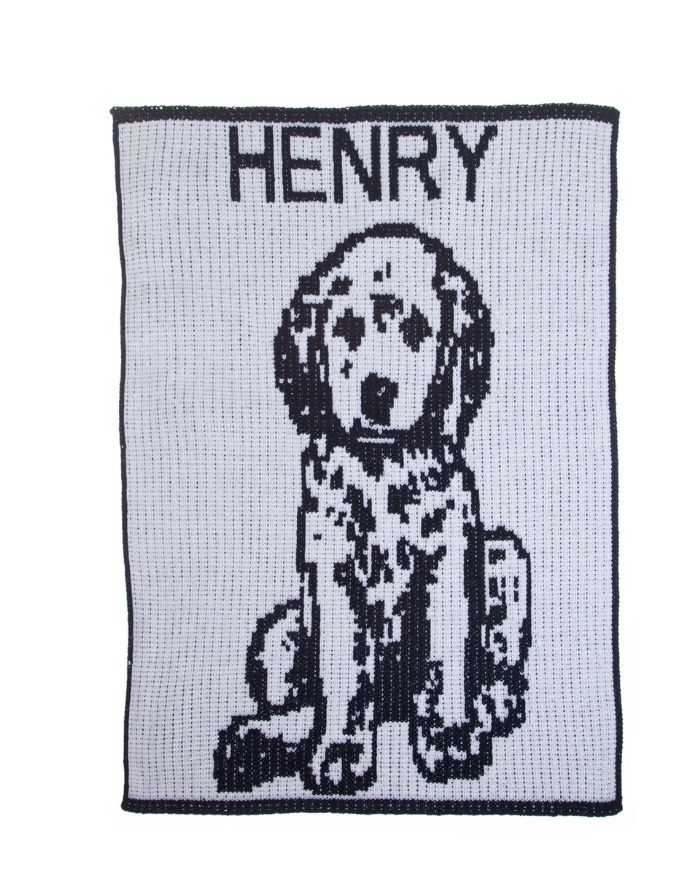 Puppy Dog Blanket by Butterscotch Blankees