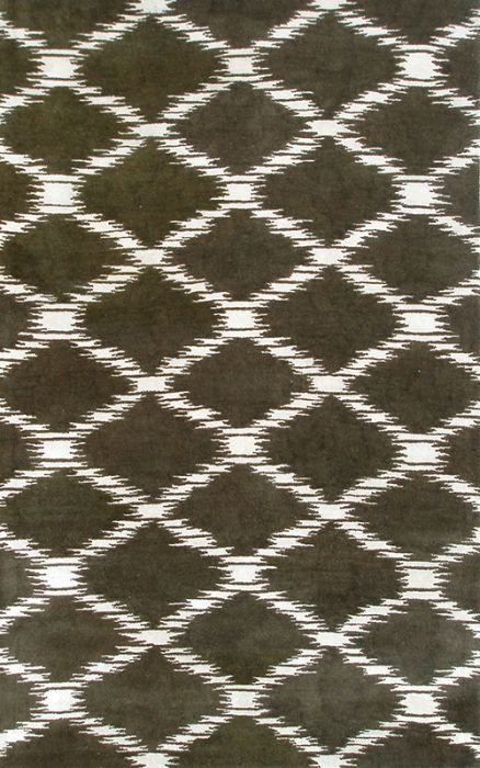 Scale Rug in Brown by Rug Market